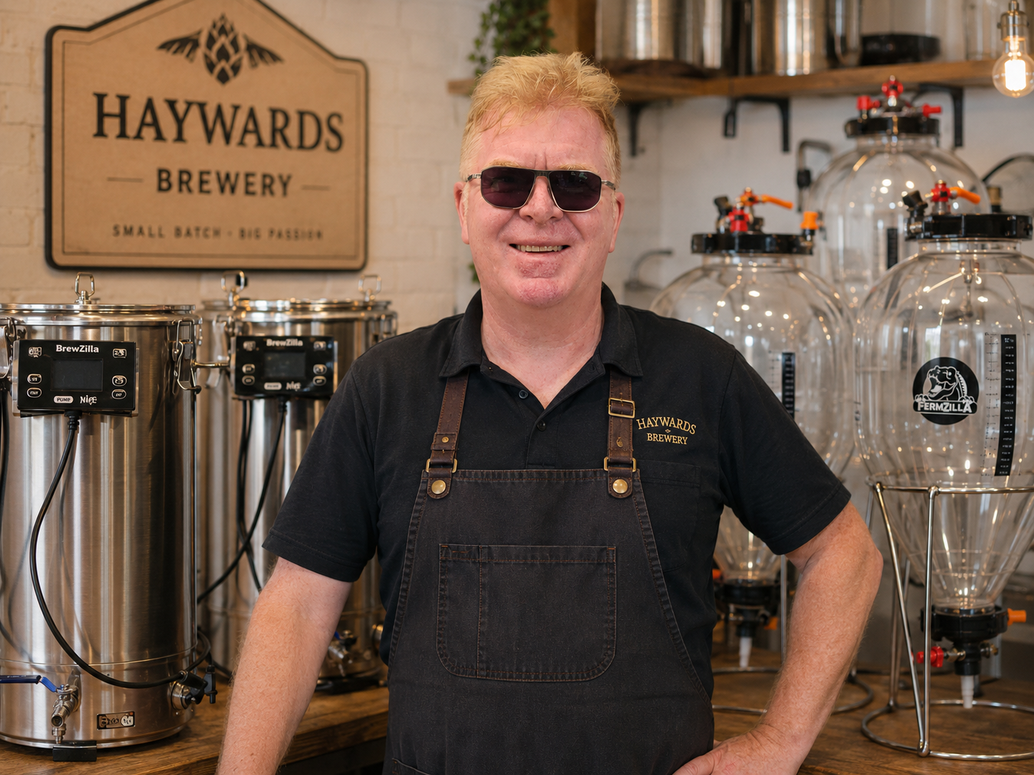 Pete Hayward, brewer