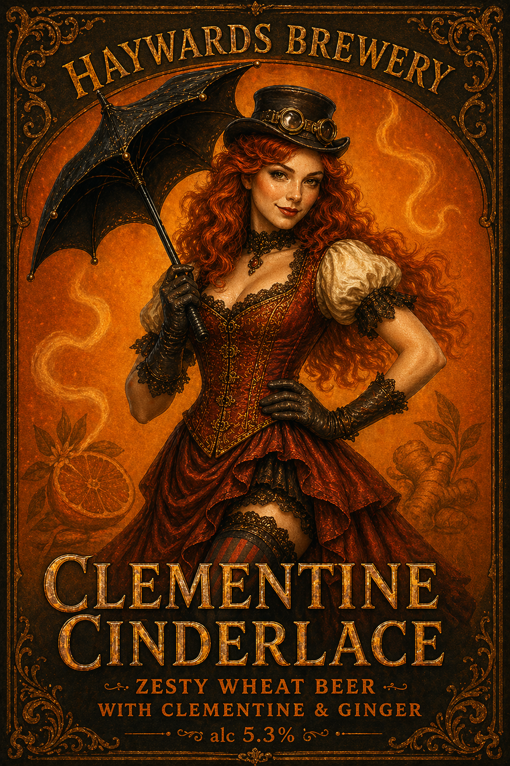 Clementine Cinderlace label