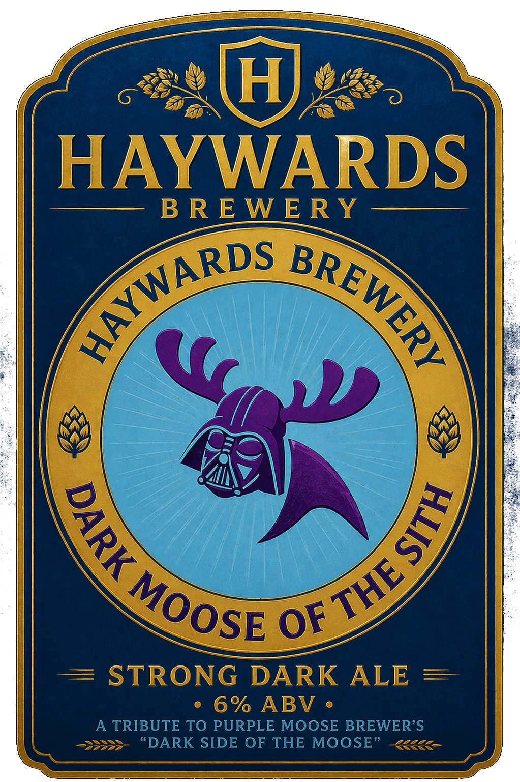 Dark Moose of the Sith label