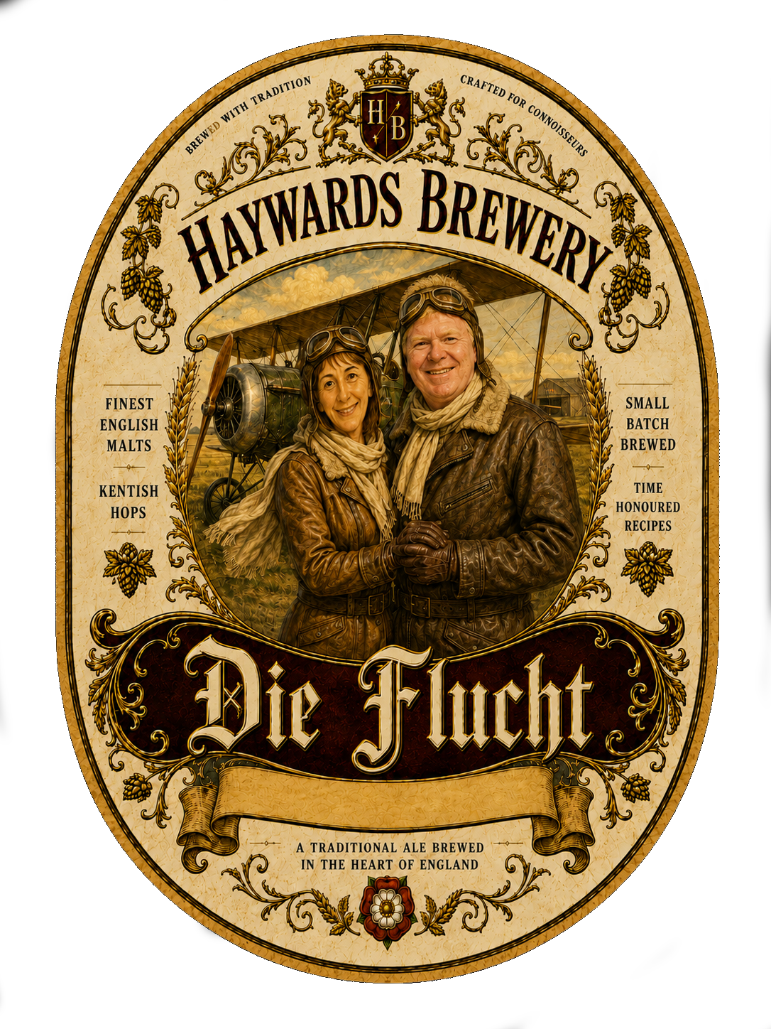 Die Flucht label
