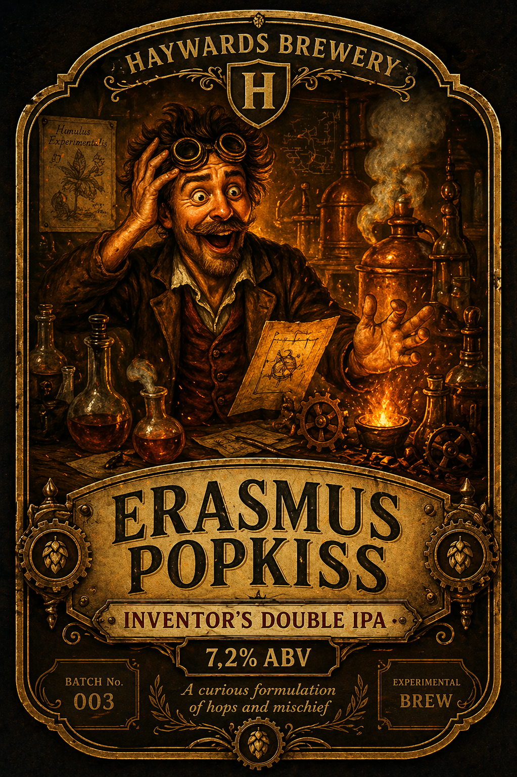Erasmus Popkiss label