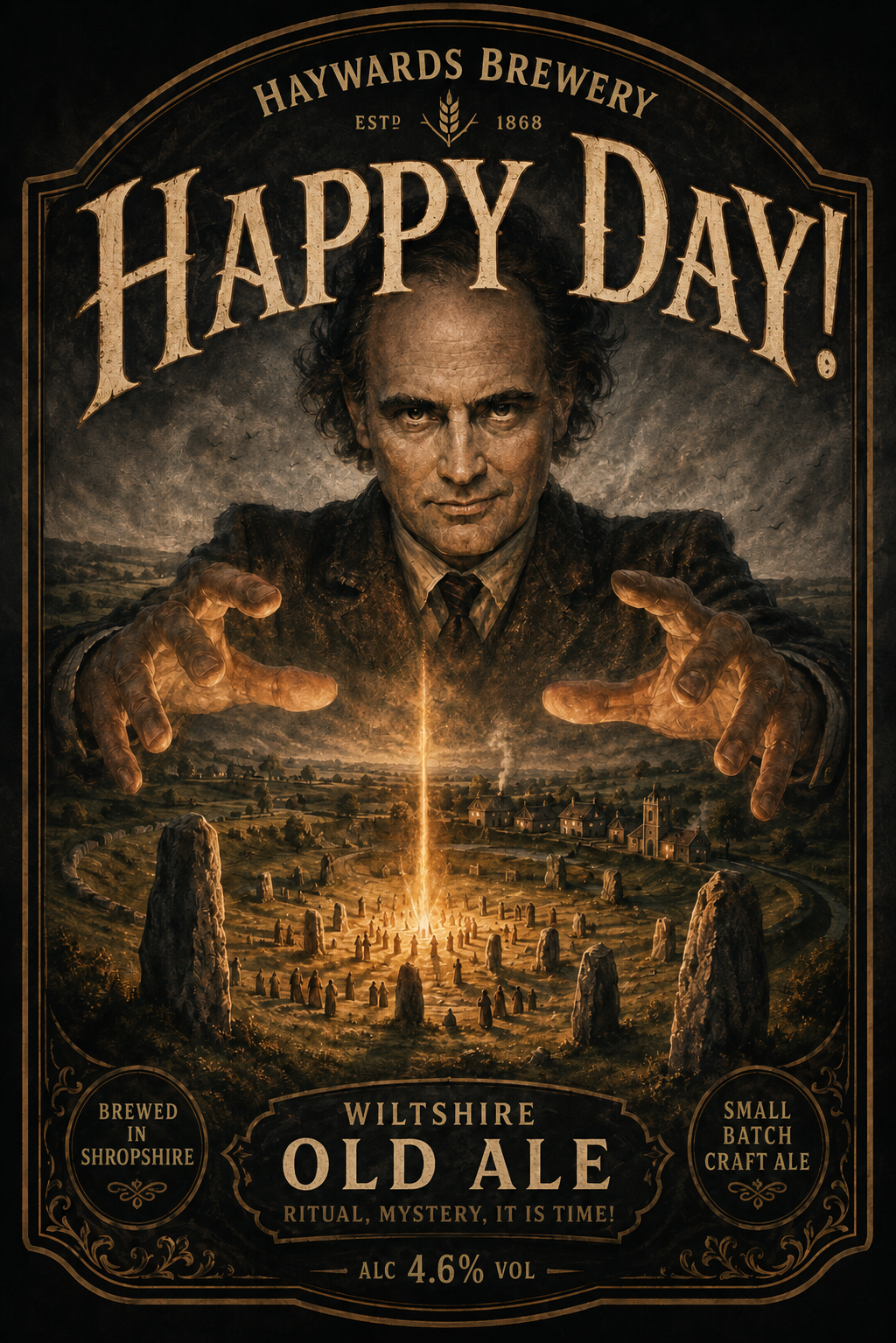 Happy Day! label