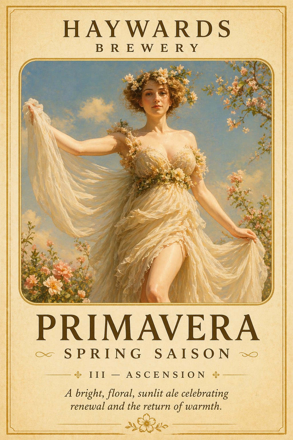 Primavera label