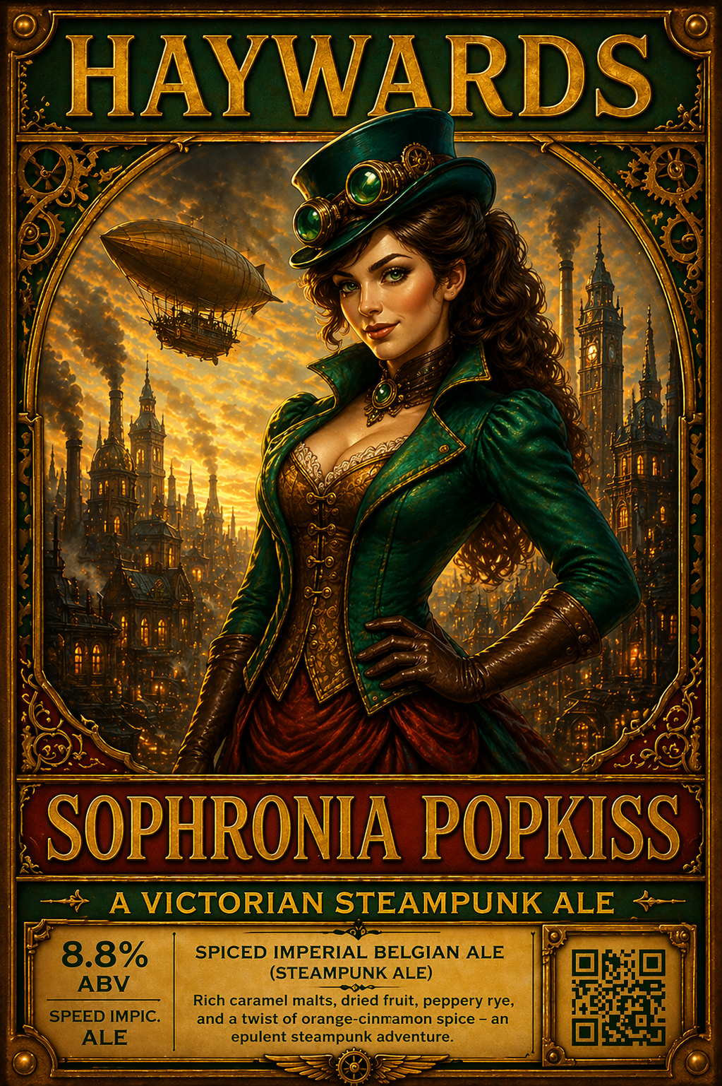 Sophronia Popkiss 2025 label