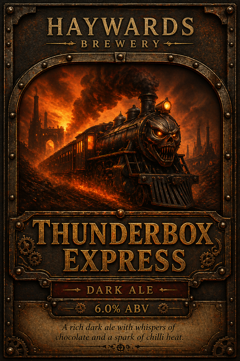 Thunderbox Express label