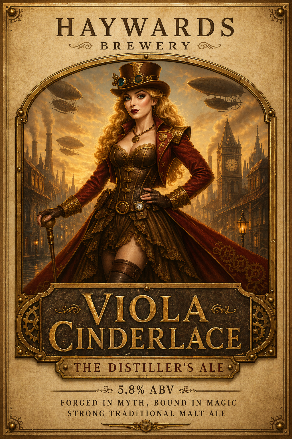 Viola Cinderlace label